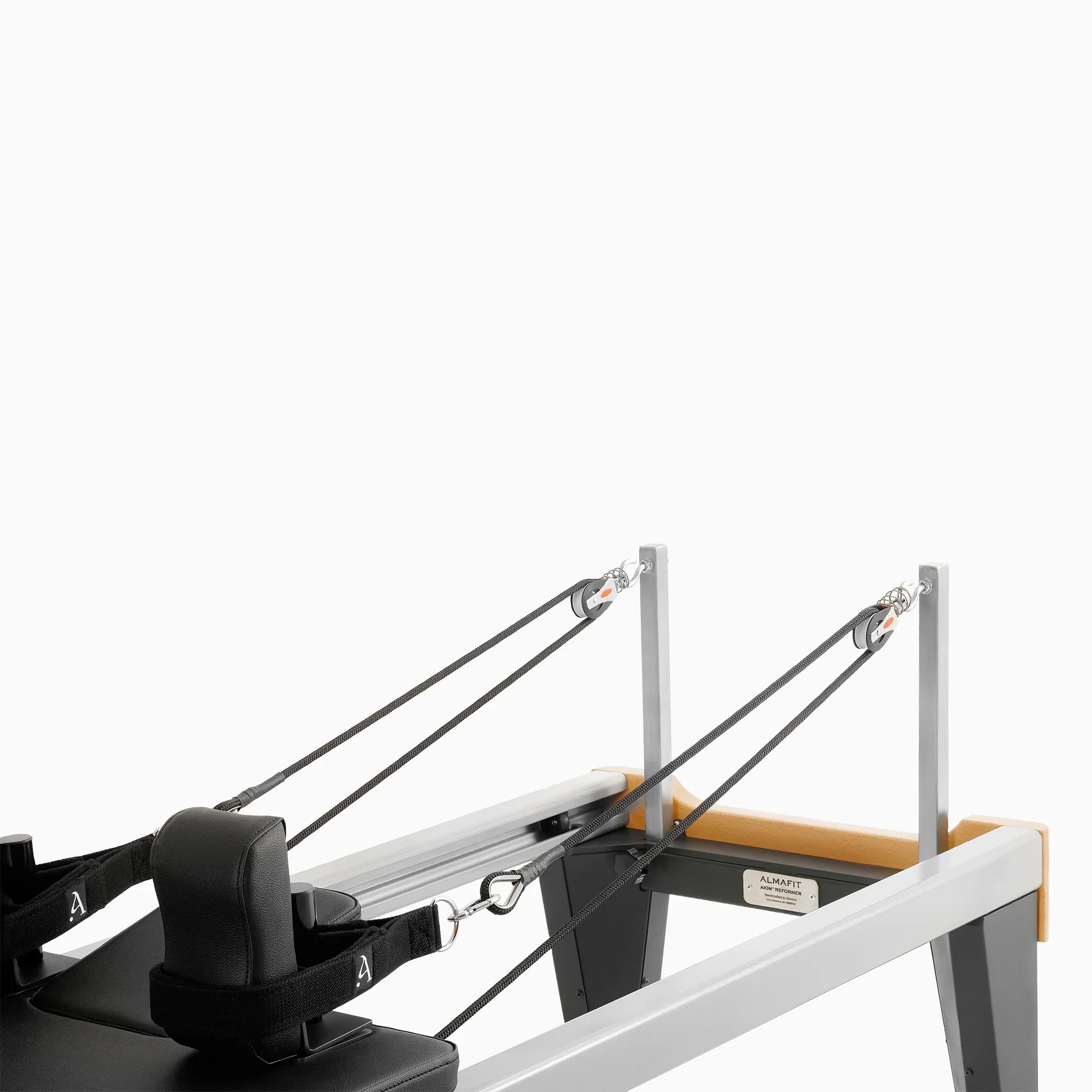Almafit Aion Pilates Reformer view from back