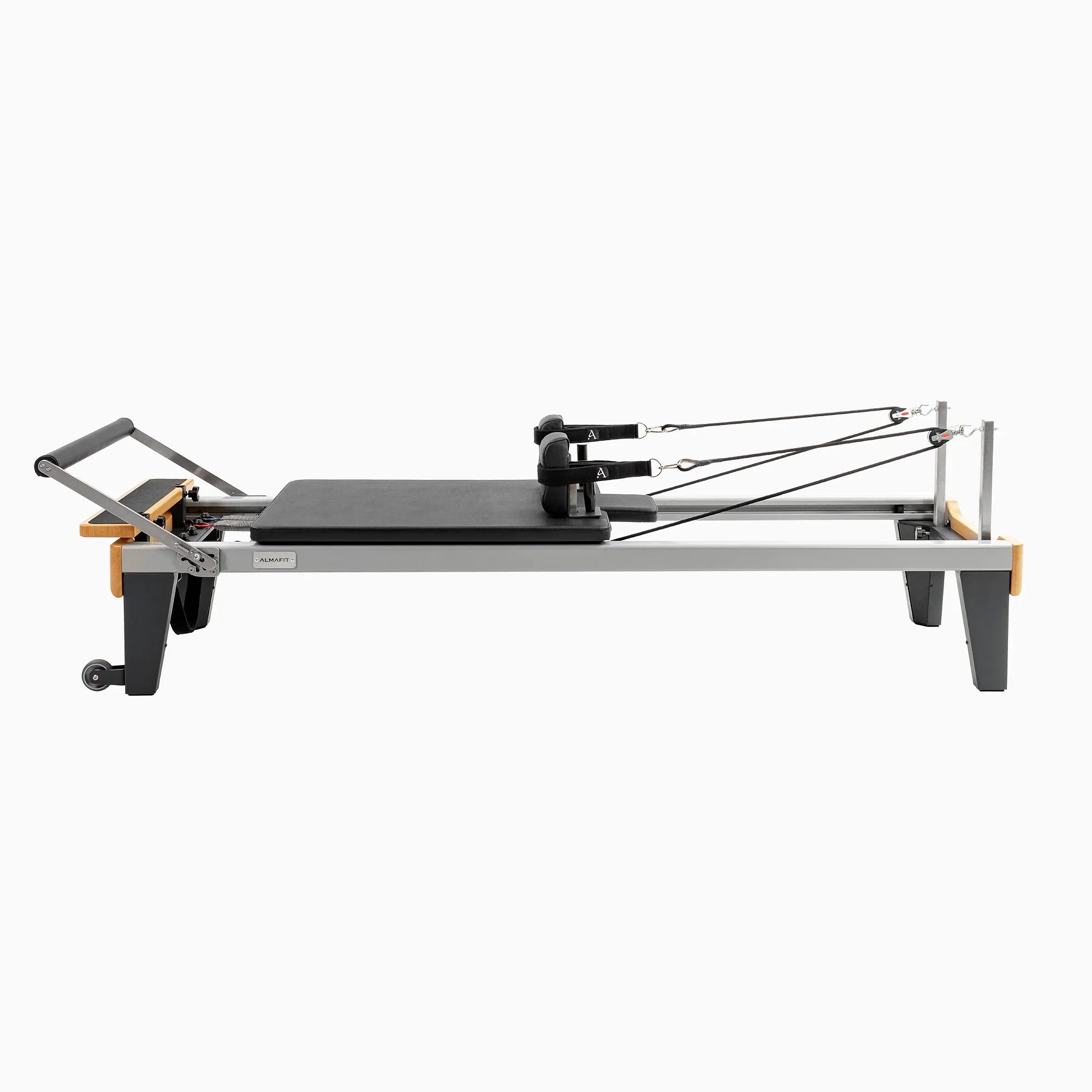 Almafit Aion Pilates Reformer view from side