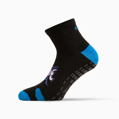 Blue-Black Altitude Trampoline Socks