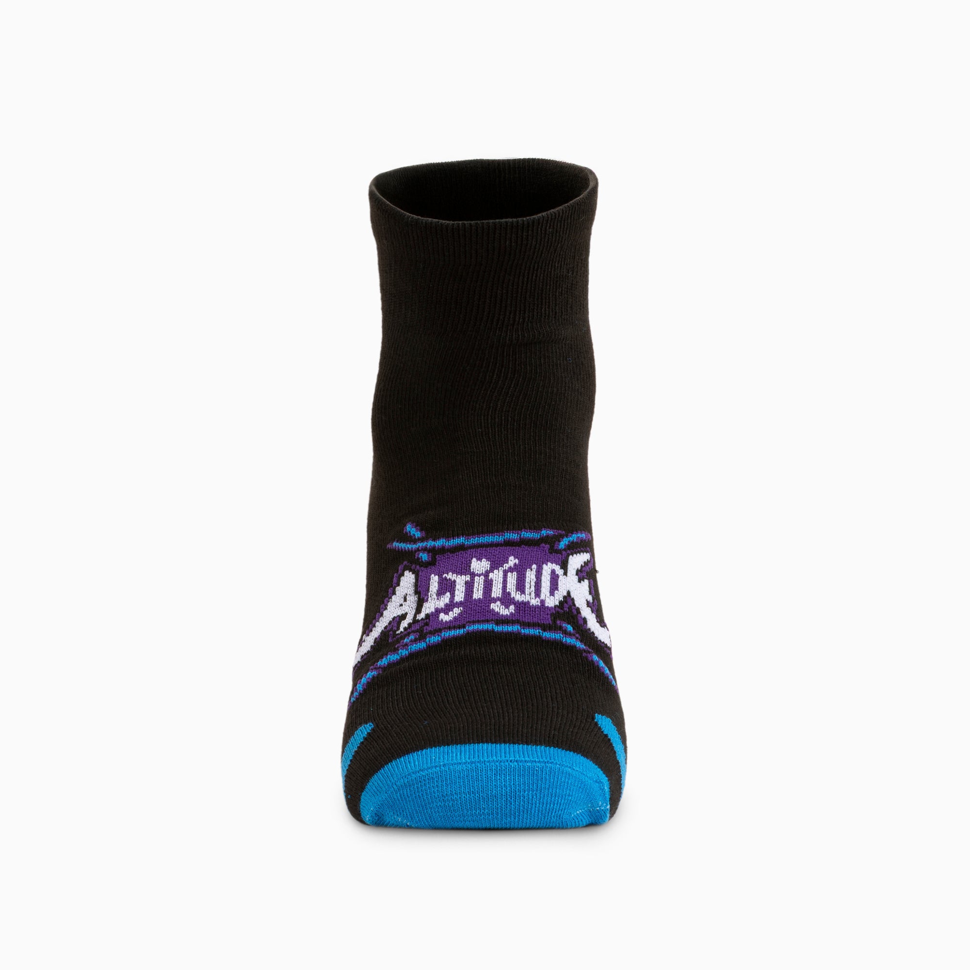 Blue-Black Altitude Trampoline Socks