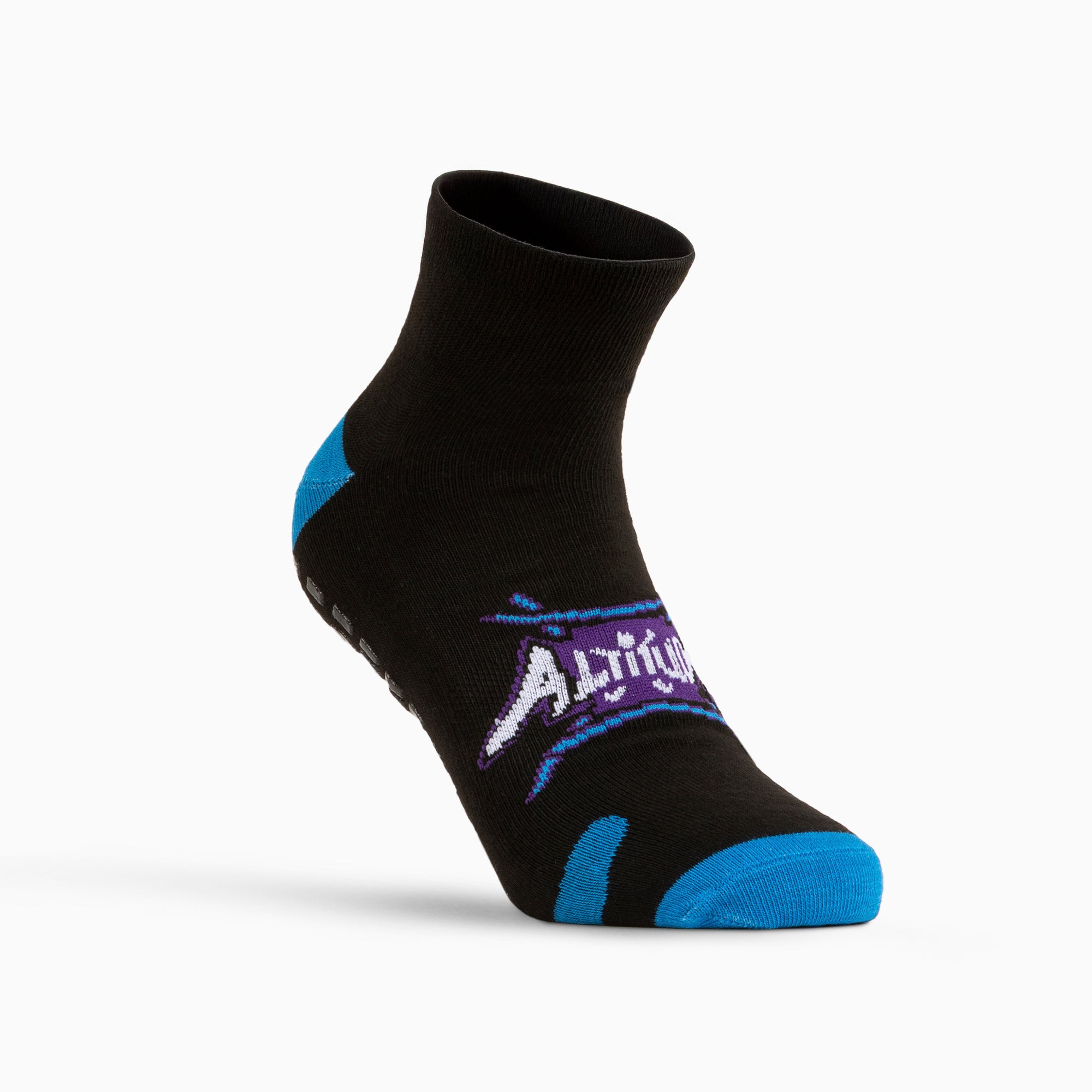 Blue-Black Altitude Trampoline Socks